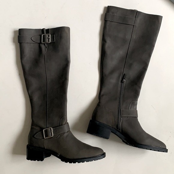 NWT Sole Society Leather Knee High Jarney Boots - Picture 4 of 8